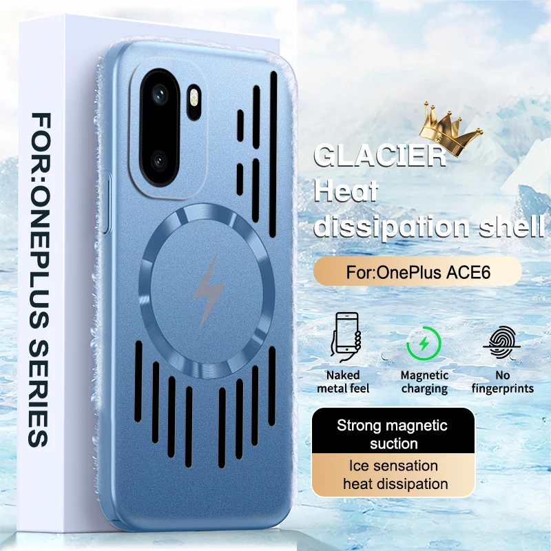 Breathable Cooling Magnetic Mesh Case with Heat Dissipation and Slim Protection