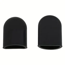 Non-Slip Silicone Electric Scooter Foot Protectors - Set of 2 (Black)