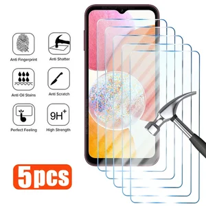 Image for 5PCS Tempered Glass for Samsung A54 A13 A34 A12 A5 