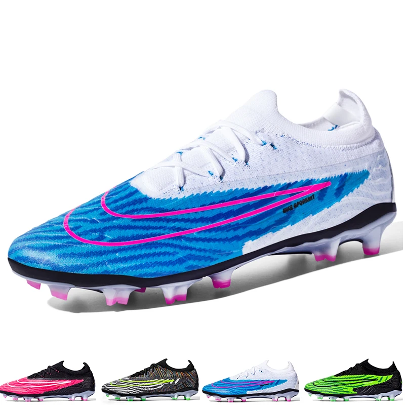 Original Mens Soccer Shoes Professional Football Shoes for Kids Outdoor Non Slip Futsal Shoes for Men