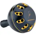 Gomexus A41BKBKSR-G Knob Alu Black Silver 41mm Shimano A , Daiwa S (14