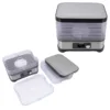 Food Drying Machine 5 Tray Food Dehydrator Stainless Steel Adjustable Temperature Settings EU Plug 220V BPA for Home for 5