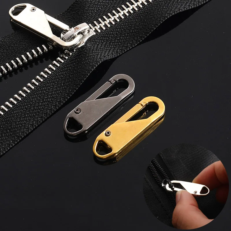 5pcs/lot PP Zipper Slider Puller Instant Zipper Repair Kit Replacement