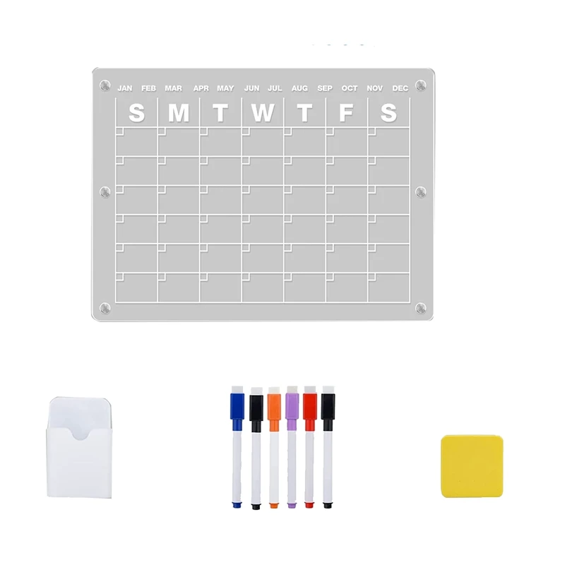 clear-magnetic-calendar-dry-erase-fridge-calendar-board-for-fridge16x12-inch-1-set