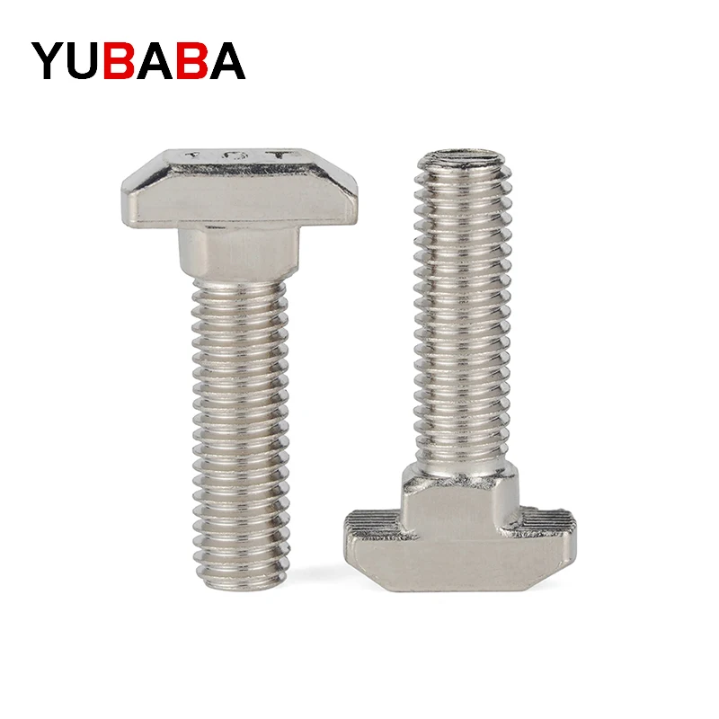 M5 M6 M8 T Hamer Hoofd T Bolt Aluminium Connector T Hoofd Bouten Schroeven Voor 20/30/40/45 aluminium Profielen