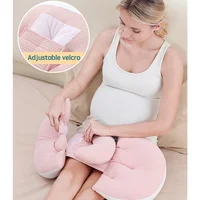PANGDUBE Pregnancy Pillow with 1pc Free An Auxiliary Pillow Cotton Waist Support Pillow for Pregnant Women Sleeping Body Pillow 6