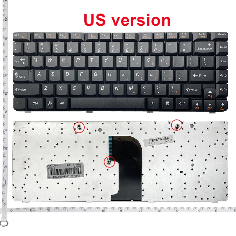 Фото Новая английская клавиатура для ноутбука LENOVO G460 G460A G460E G460AL G460EX G465 №2