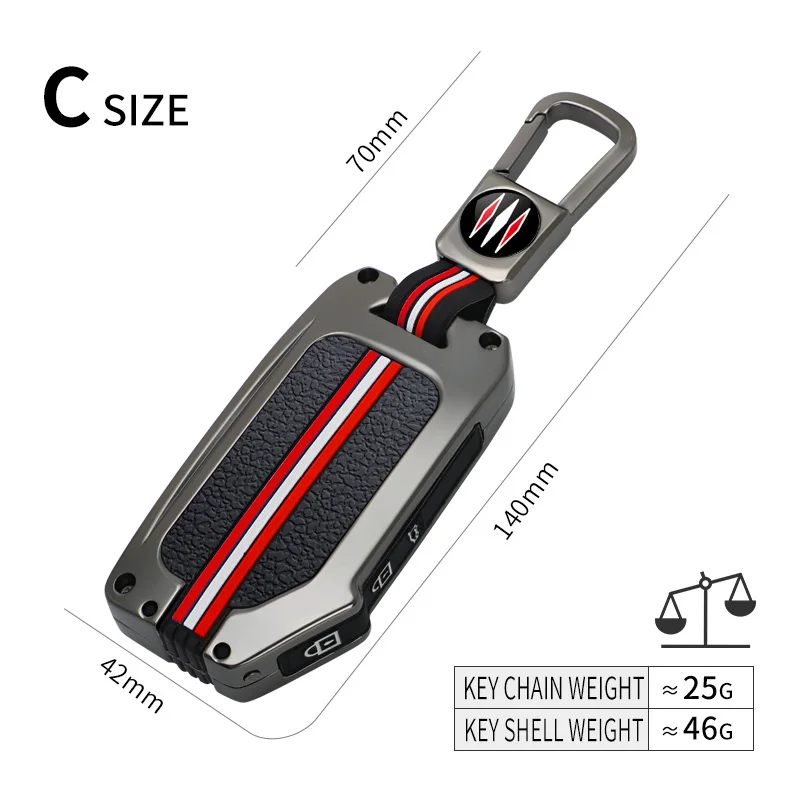 아연 합금 자동차 키 케이스 쉘 Fob Kia Sportage 2023 Kia Ray Sorento Soul Telluride Cerato 2020 K5 K8 자동차 인테리어 액세서리