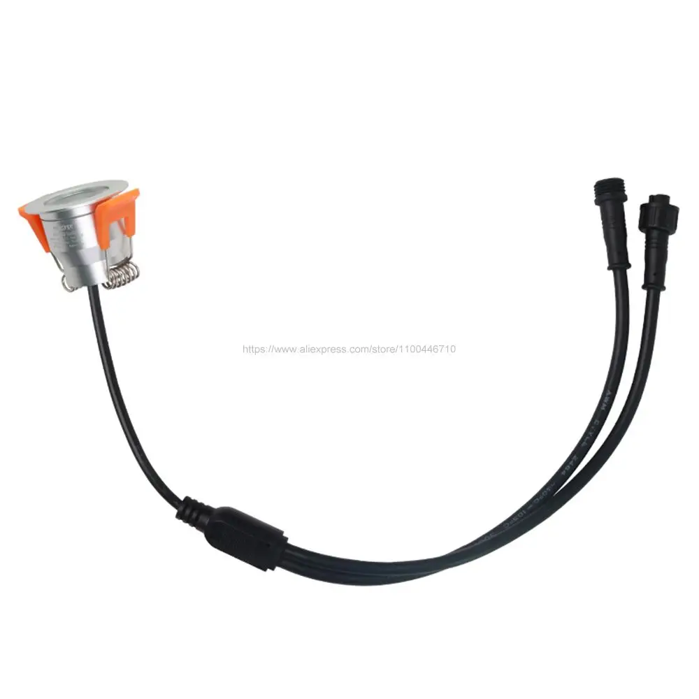 LED Spotlight Miboxer 12V 3W Mini Single Color CCT RGB RGBW Dimmable LED Waterproof Spot Light Cabinet Lamp Wardrobe Showcase Downlight