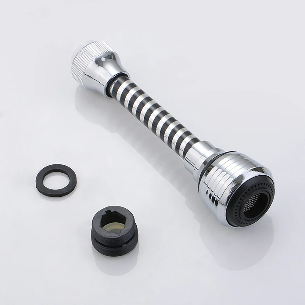 Multifunctional Rotating Splash Proof Filter Extender Faucet Aerator 2 Water Outlet Modes Swivel for Bathroom Kitchen 4
