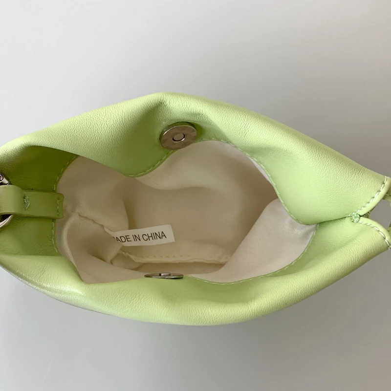 Nuovo Portamonete Minimalista alla Moda in Morbida Pelle PU, Borsellino Portatile da Donna per Rossetto e Chiavi, Multiuso - immagine 5