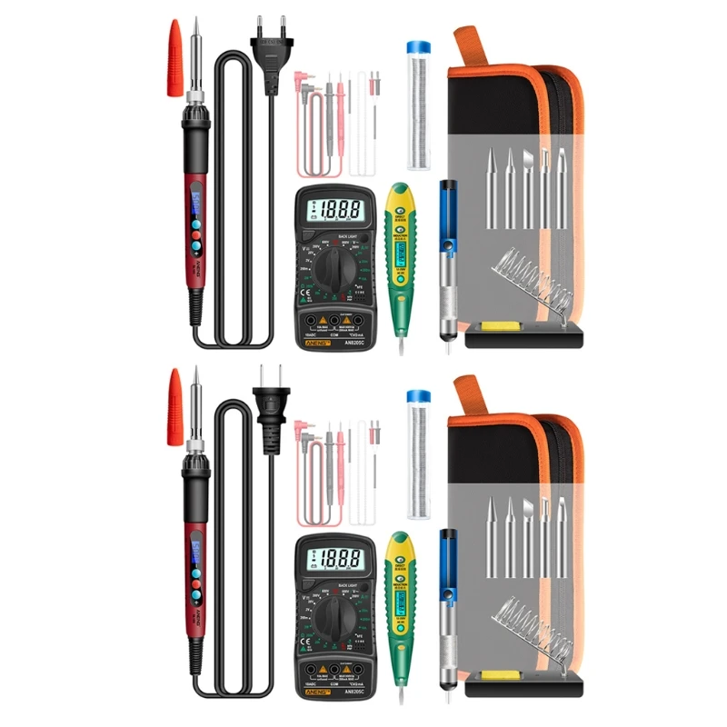 

16 Pieces SL103 60W Digital Electric Soldering Iron Corrosion-resistant