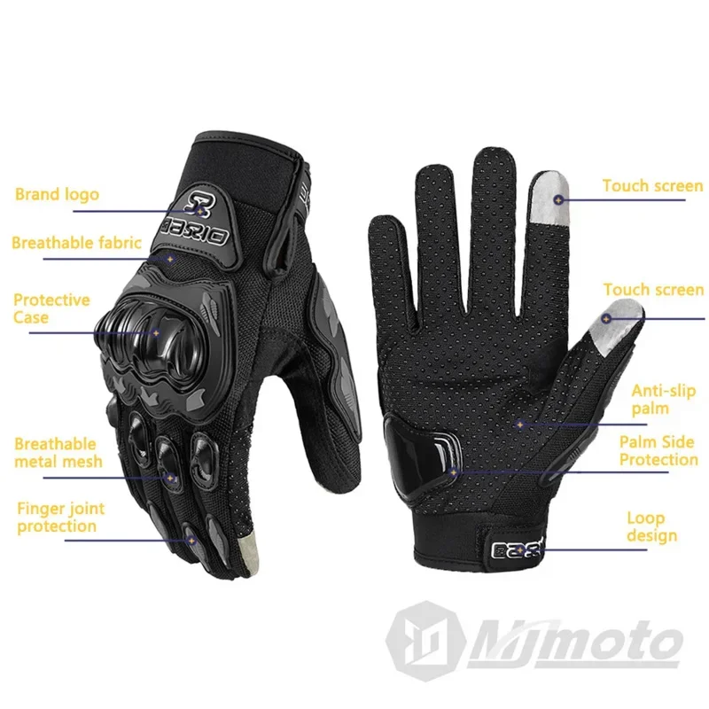Breathable Motorcycle Gloves 5