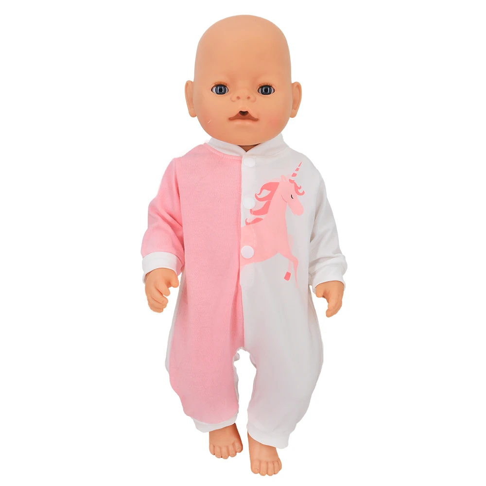 Abiti Per Bambole Da 43 Cm, Vestiti In Cotone, Per Bambole 14-18 Pollici, Colore Rosa/rosso, 1 Pezzo