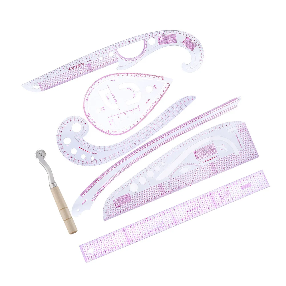 Drawing Tools Sewing Patterns Embroidery Ruler Kits Rulers Curves