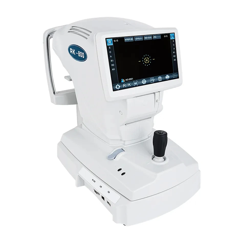 Auto Refractor Automatically Measure The Corneal Curvature Power Auto refractometer with Keratometer Optical Optometry Machine
