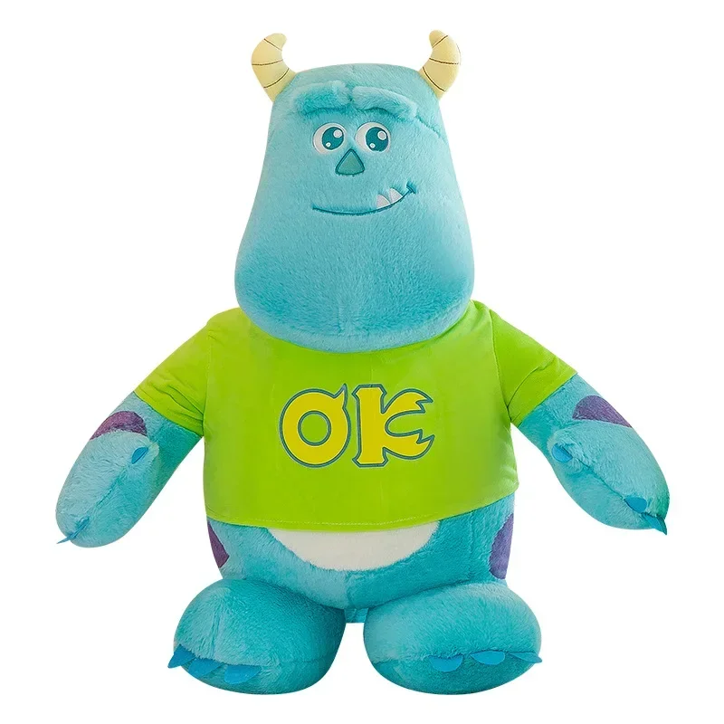 

80cm Super Big Size James P. Sullivan Anime Plush Toy Monsters University Inc Doll Cute Dinosaur Pillow Gift Large Doll Gift
