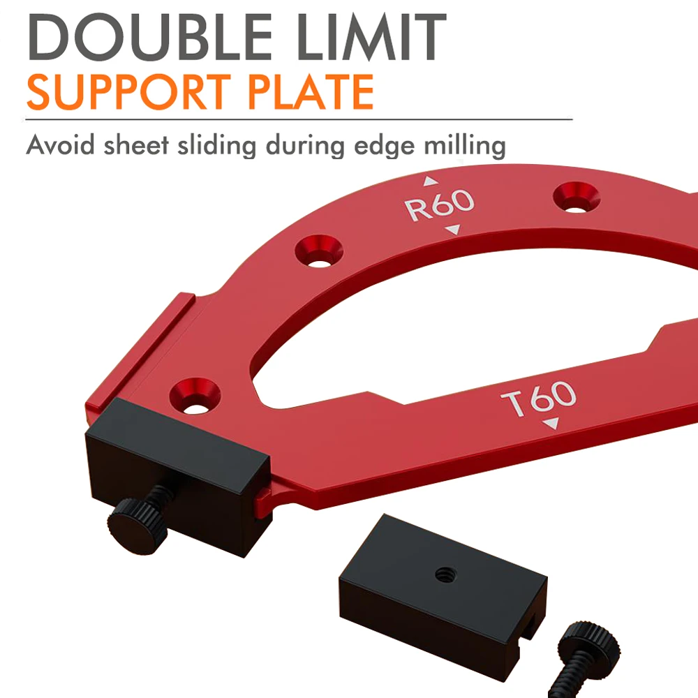 Radius Jig for Precision Woodworking, Reusable Corner Positioning Tool