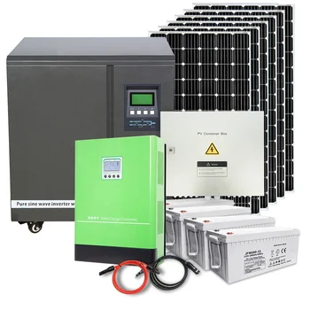 inverter lighting all-in-one photovoltaic, with complete sets of panels off-grid farm grid home set solar energy storage system