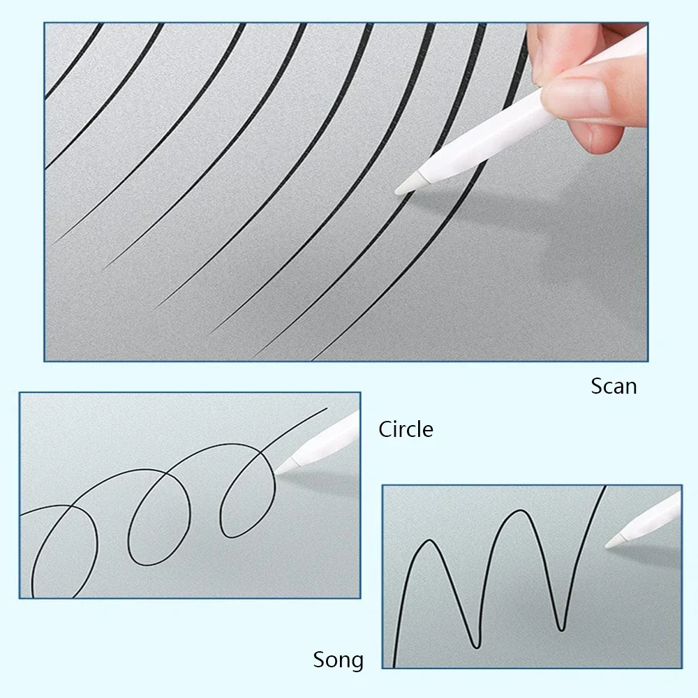 Matte Finish Screen Protector Film Set for Tablets - Enhanced Writing Experience