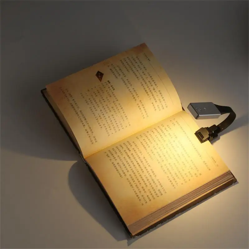 1~5Pcs LED USB Rechargeable Reading Book Light Detachable Flexible Clip Portable Lamp Kindle eBook Readers Night Light led light night light mini night light book light mini led light