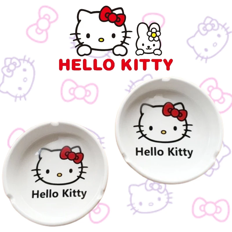 Hello Kitty Rolling Tray, Ashtray And Stash Jar Set!