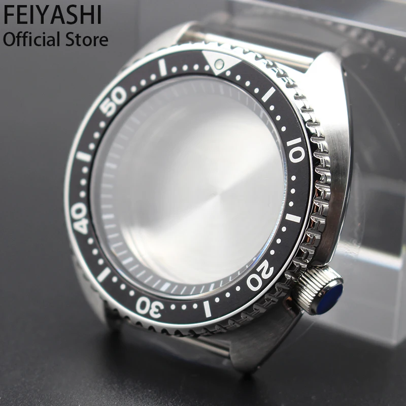 45mm Luxus Uhrengehäuse Saphirglas für SKX007 Mod Abalone Seiko NH35 NH36 NH34 NH38 4R36 Uhrwerk 28,5mm Zifferblatt 100m wasserdicht – Detail 4