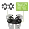 IWISS HX-50B Cable Lug Crimping Tool For Heavy Duty Wire Lugs,battery Terminals,copper Lugs Awg 8-1/0 Crimper Plier Clamp Tool 5