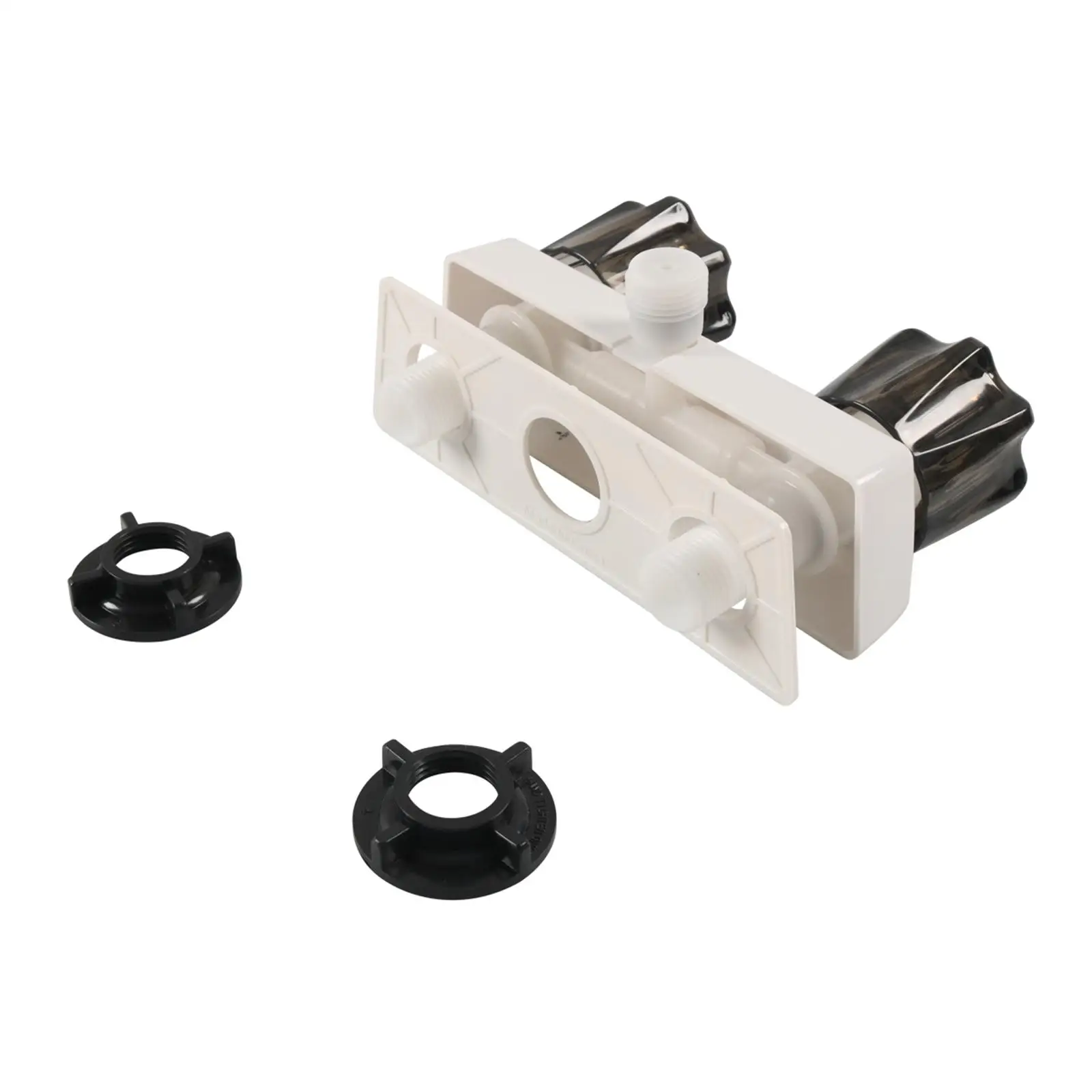 RV 샤워 수도꼭지, 샤워 밸브 전환기, 아크릴 손잡이, RV 자동차 용이