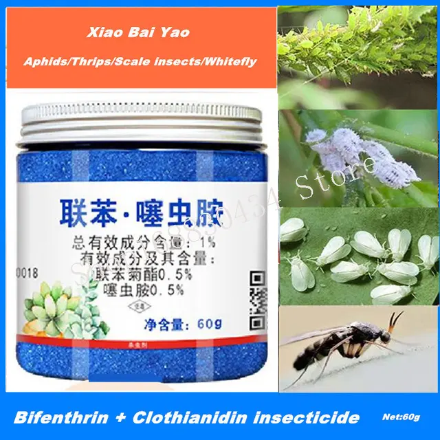 60 Gramm Megelőzés És Ellenőrzés A Kerti Levéltetvek, Rákfélék, Trippek Kis Fekete Legyek Megölésére