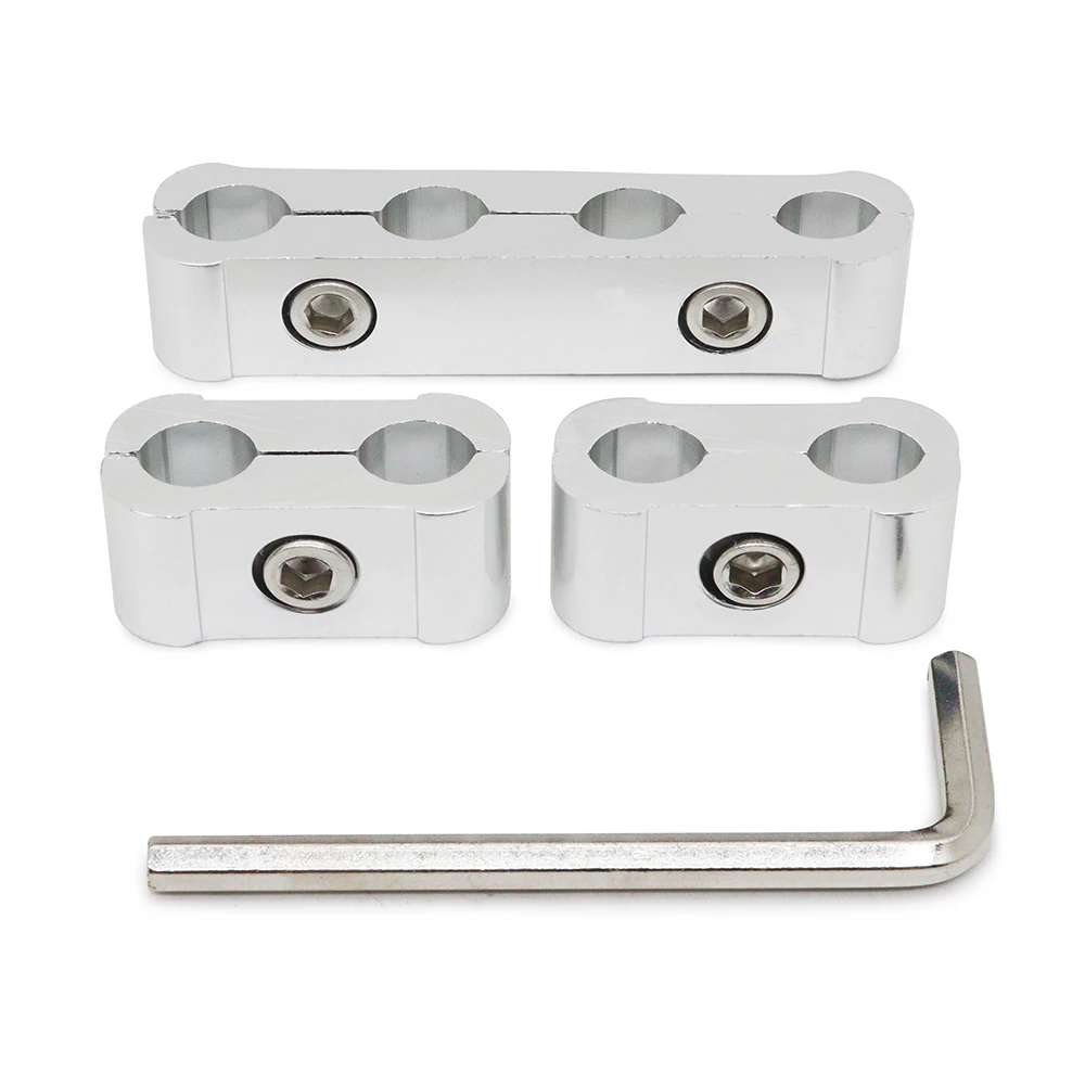 Car Spark Plug Electrical Wire Clamp Separator Line Ignition Cable Clip Auto Decoration 3pcs For 8MM/9MM/10MM Car Accesssories spark plug wire clamps