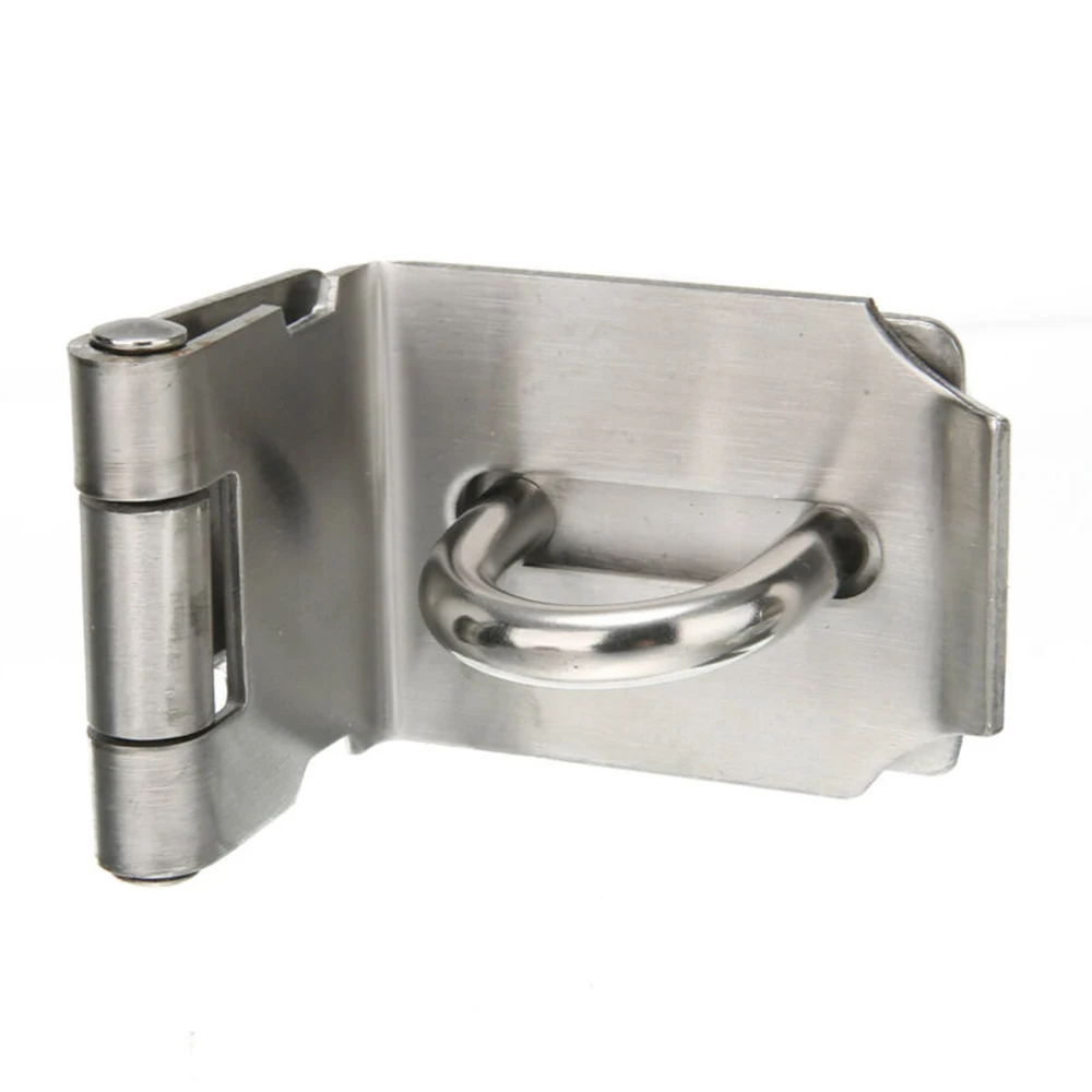 Padlock Clasp Stainless Steel 1 Set Gate Hasp Door Latch