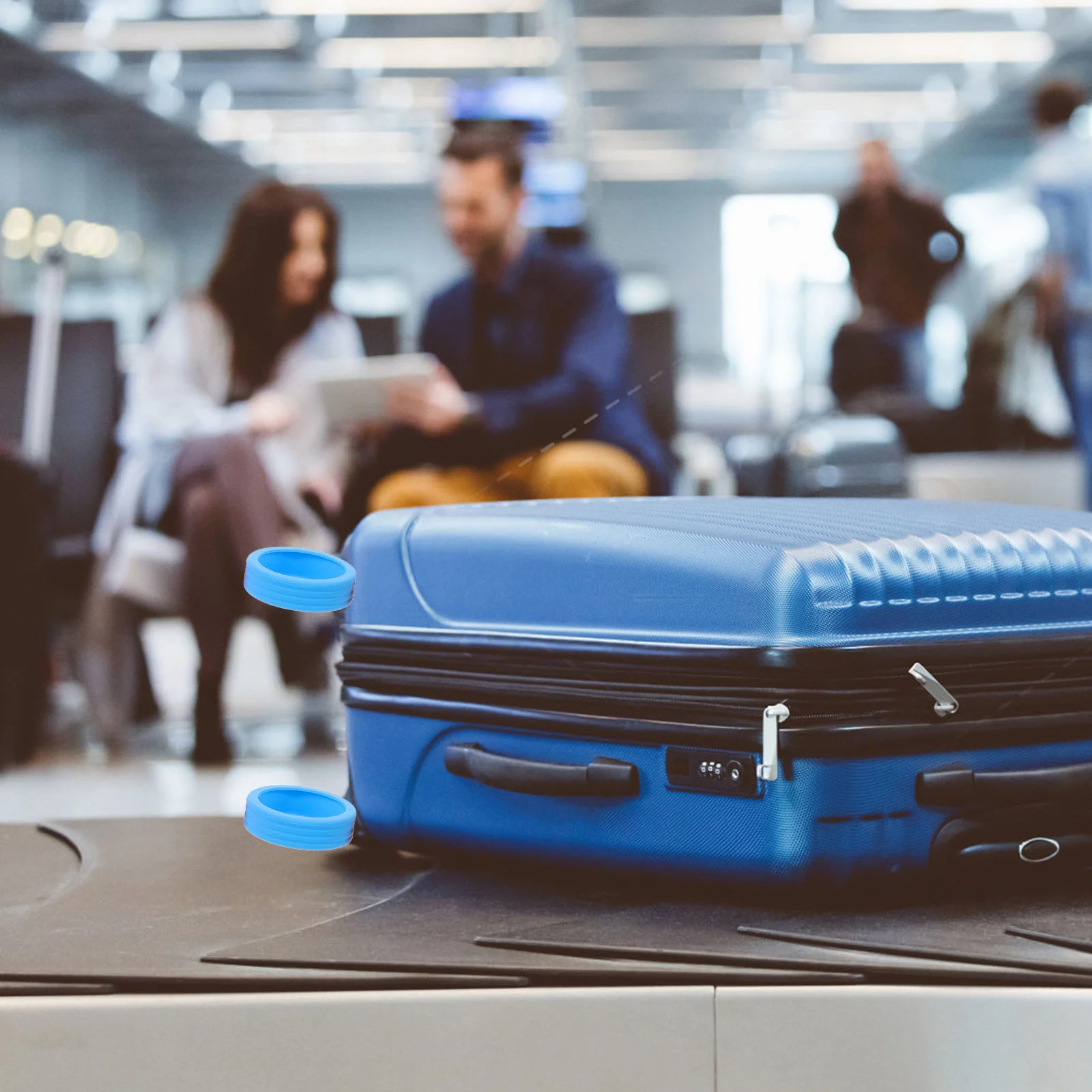 Enjoliveurs de roues en silicone pour bagages de voyage, capuchon de  protection, roulette, coffre, valise, 10 pièces - AliExpress