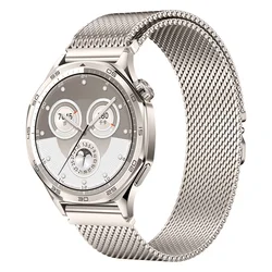 Stylish Milanese Loop Metal Magnetic Bracelet in Stainless Steel for 22mm Universal Band (Star)
