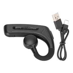 Enhanced Bone Conduction Stereo Wireless Multifunctional Earbuds (Black)