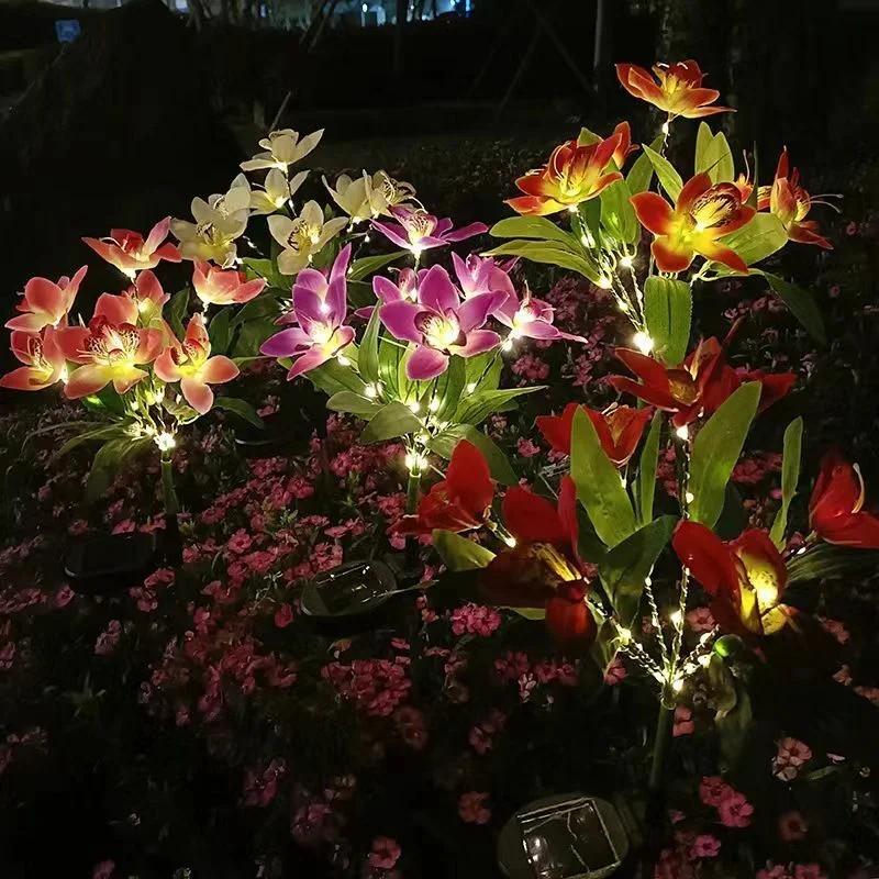 Solar lights, solar led lights, lawn lamp, garden lighting 3/1Head LED Solar Simulation Sunflower Lights Garden Yard Lawn Night Lights Landscape Lamp Home Decoration Flower Light