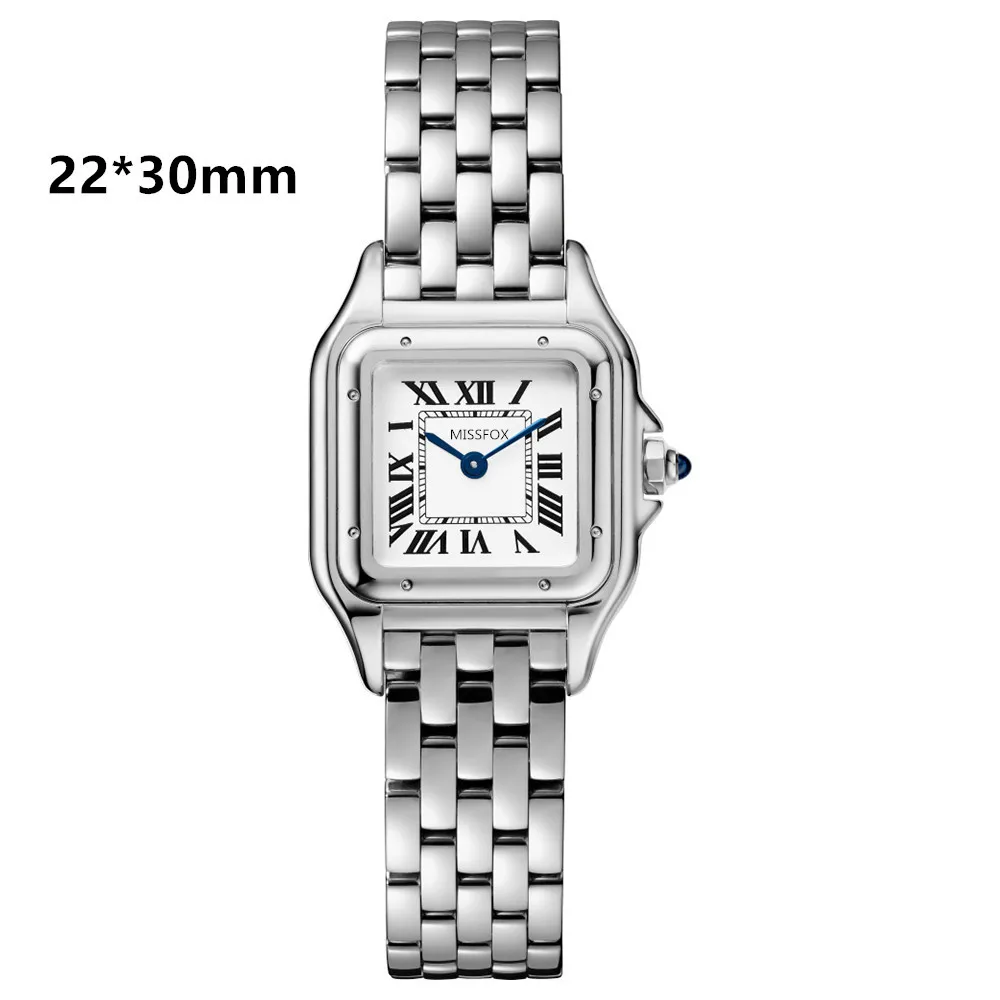 

High Quality Luxury Women Watch Ladies Quartz Wristwatch Female Sapphire Glass Stainless Steel Gold Silver White Rome Dial