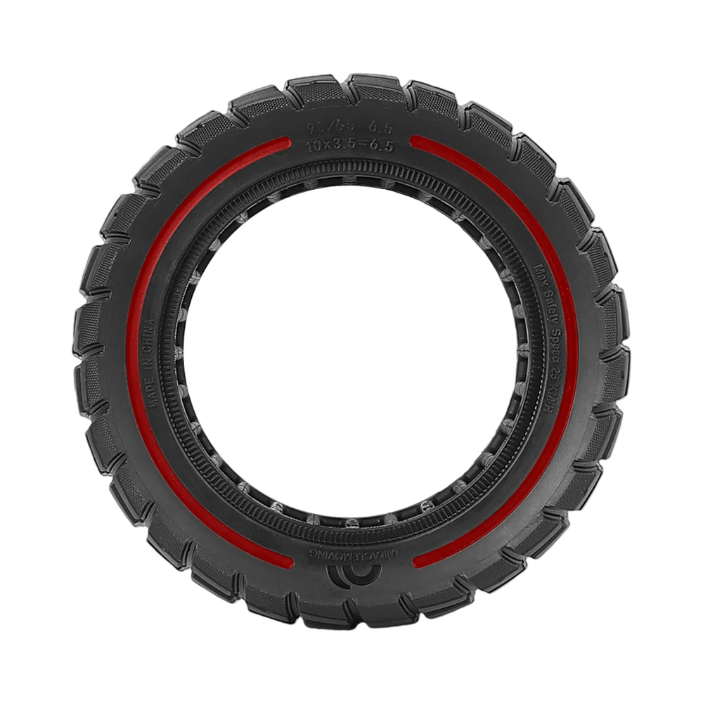 90/65-6.5 Solid Tire for Dualtron Thunder Kaabo Wolf Zero Electric Scooters 11Inch Off-road Wear Resistant Puncture Proof Tyre