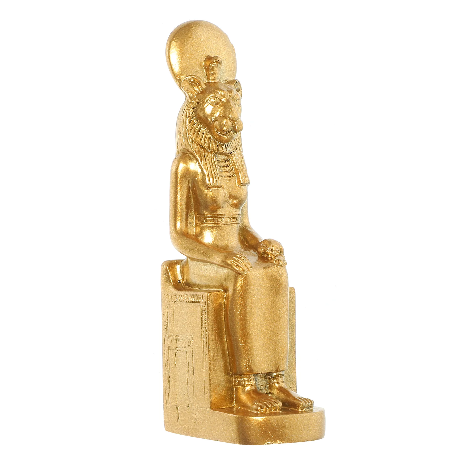 Egyptian Figurine Sculpture Sphinx Statue Sand Set Ancient Resin Office Decorative Artware