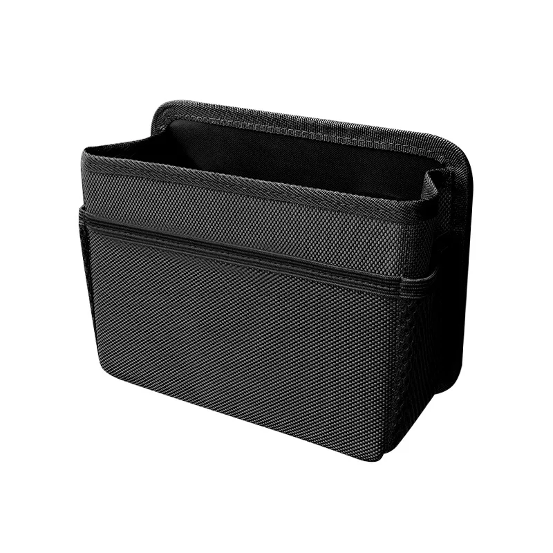 Universal Hanging Car Door Trash Can with Lid - Compact Vehicle Storage Organizer