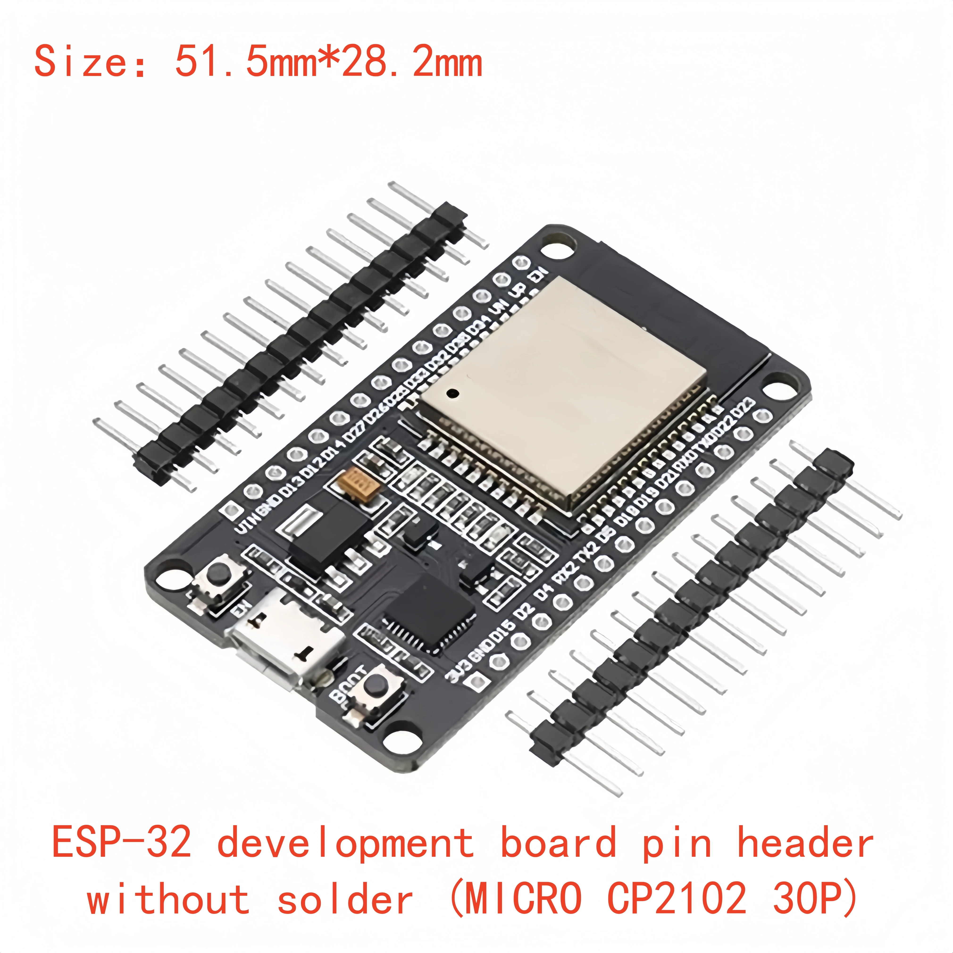 ตัวเลือกสินค้า บอร์ดพัฒนา ESP32 Wi-Fi & Bluetooth 2-in-1 ดูอัลคอร์
