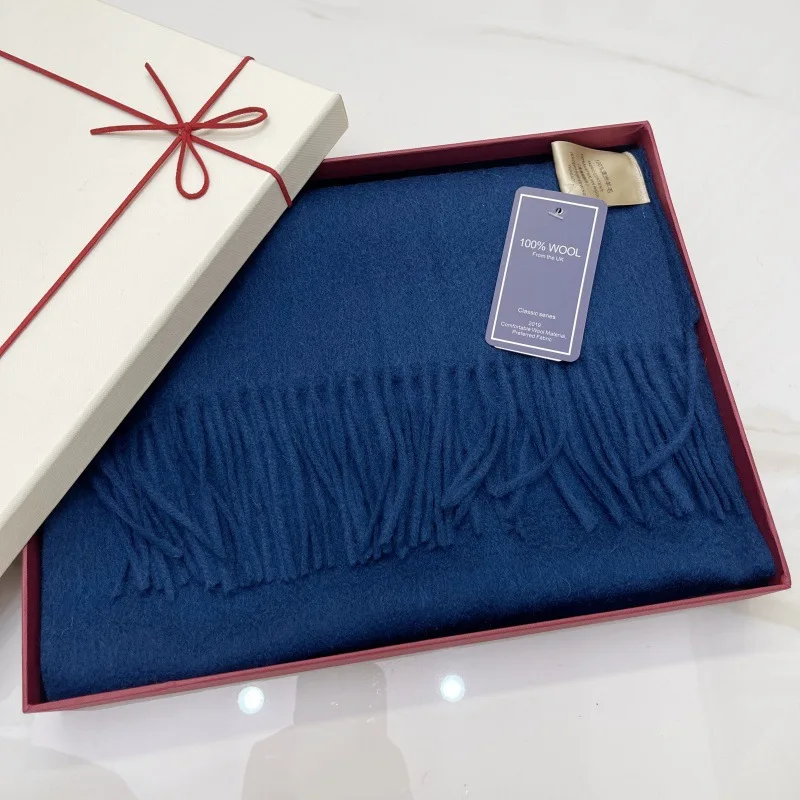 Dark blue + high-end gift box gift bag