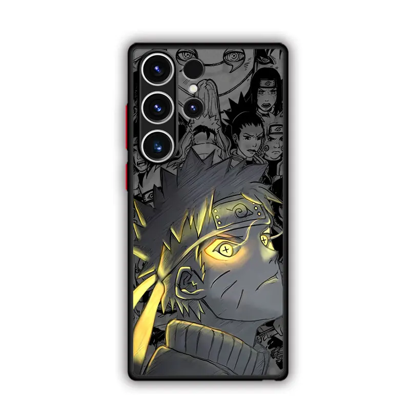 thumbnail image 1 of Funda de teléfono mate de Anime n-naruto para Samsung Galaxy S24, S23, S22, S21, S20 FE Ultra, S10 Plus, Note 10 Plus, 20Ultra, 1 of 5
