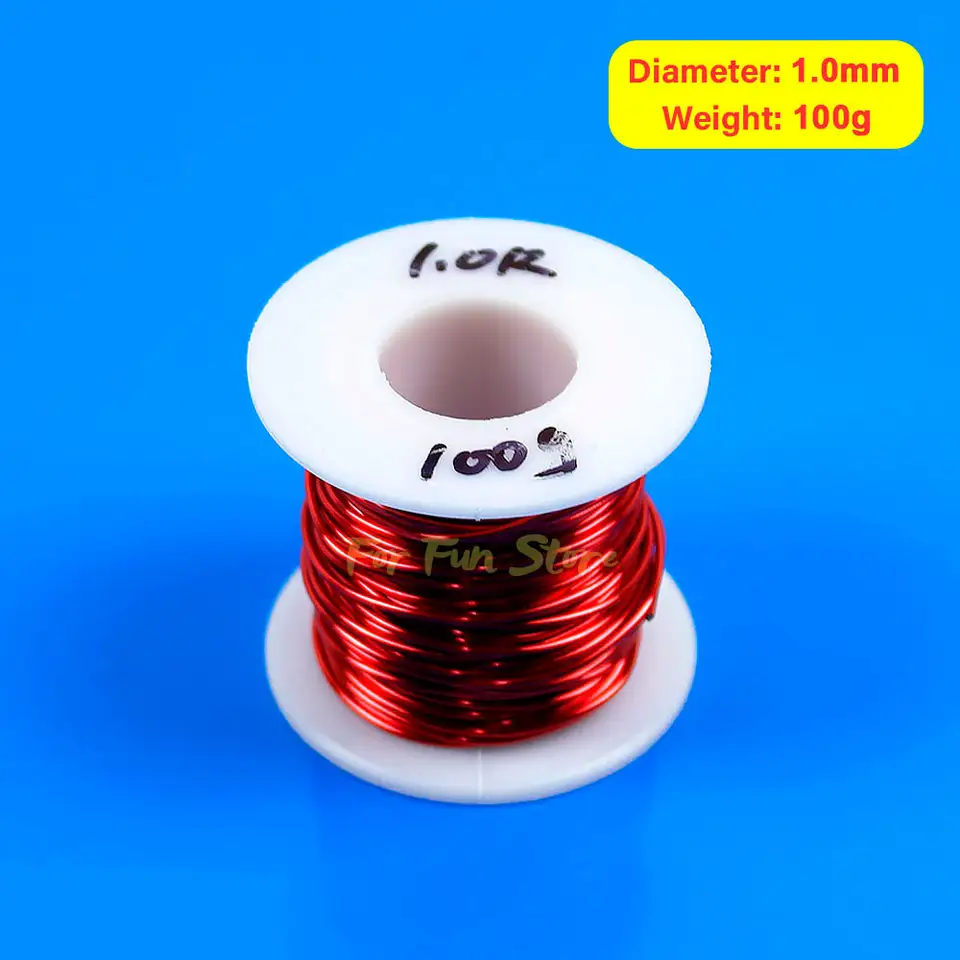 For Fun Copper Wire Enameled Wire 0.1mm -1.0mm Multi-purpose Bead String Cable Conductive Copper Wire Magnet Wire Bare Wire Coil image 15