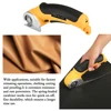 6mm Electric Scissor Cutting Thickness Fabric Cutting Machine Paperboard Leather Plastic Trimmer Electric Rotary Cloth Cutter 6