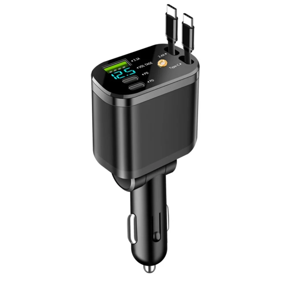 ตัวเลือกสินค้า ที่ชาร์จรถยนต์ USB-C พับเก็บได้ ชาร์จเร็ว หลายแบรนด์