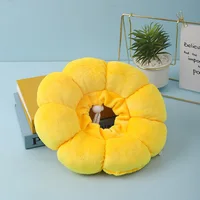 Sunflower Pet Elizabethan Collar Adjustable Anti-Bite Surgery Anti-Lick Wound Healing Cat Protection Collars Soft Plush Collar 2