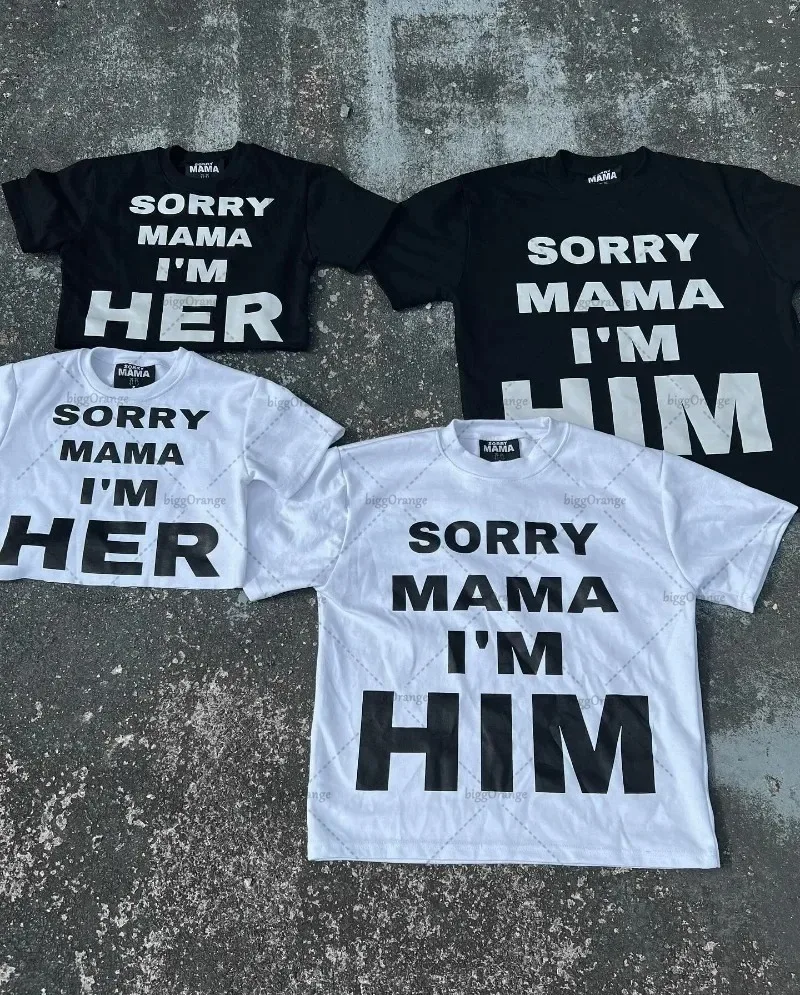 

Мужская свободная футболка с коротким рукавом, Повседневная футболка большого размера с принтом букв в готическом стиле, новинка 2024