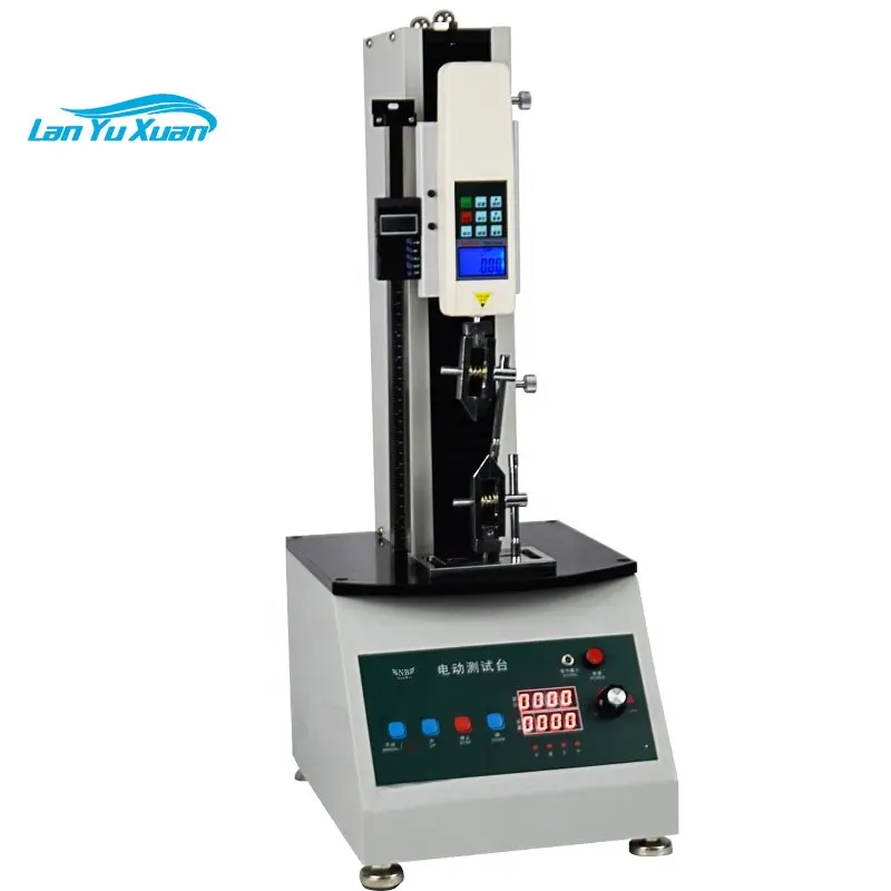 

AEL Vertical Single Column Electric Force Test Stand For Push And Pulling Force