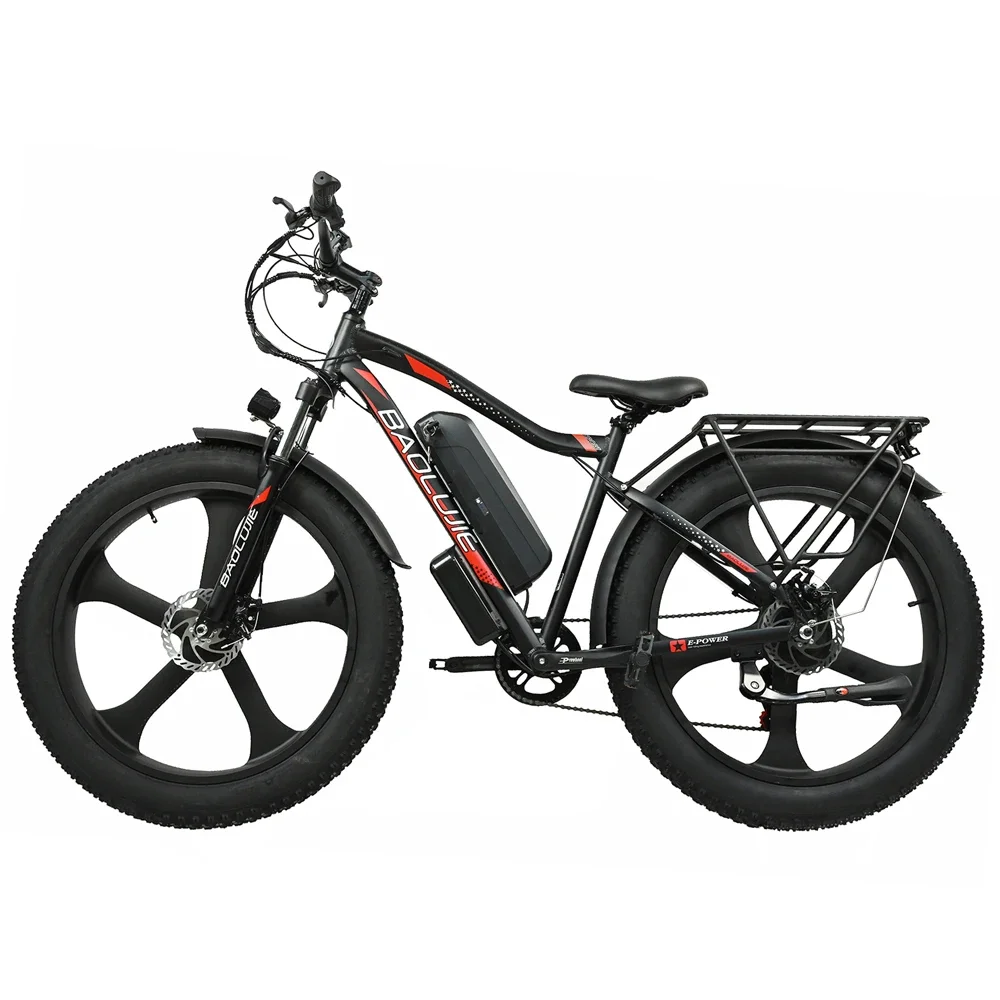 

DP-2620 Electric Bicycle 48V 13AH 250W 500W 1000W 26*4inch Fat Tire Display LED Ebike Mountain Off-road MTB Beach Electric Bike